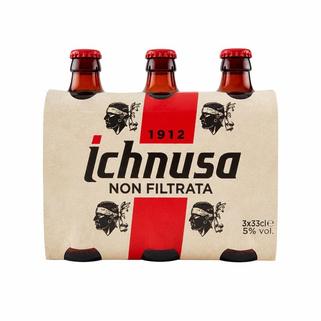 Birra non filtrata Ichnusa, 33 cl x3 – Iper La grande i