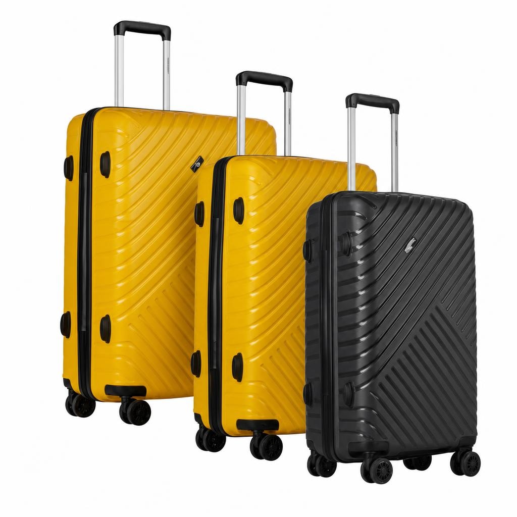 Set 3 trolley in ABS 3 pezzi in offerta da DeSpar