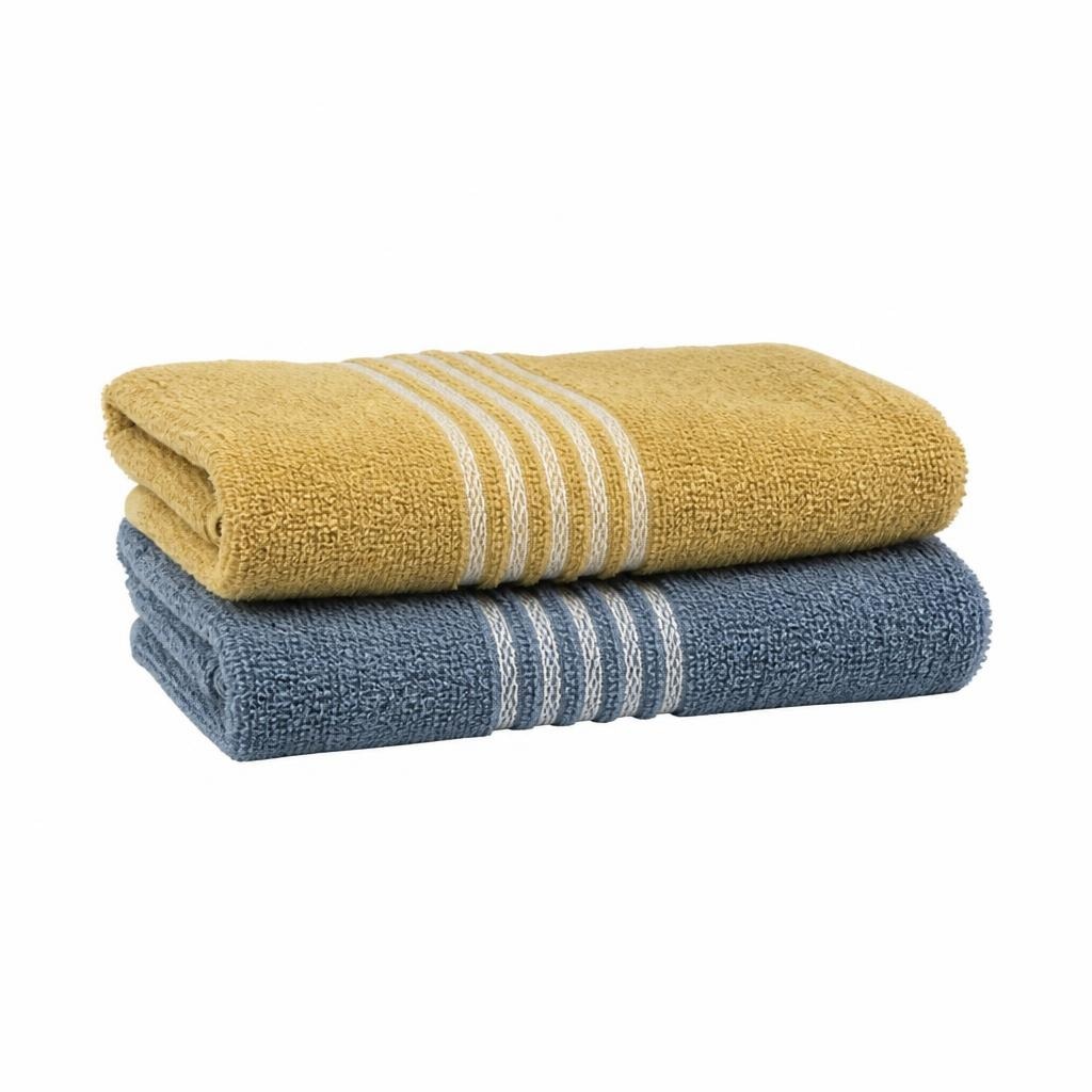 Set 1+1 in spugna policotone 390 gsm in offerta da Iper La grande i