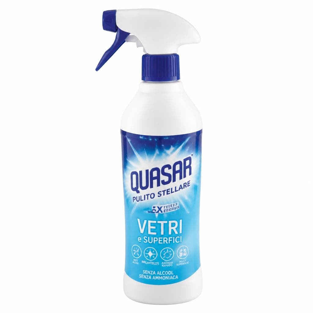 Detergente spray e pavimenti Quasar, 580 ml – Carrefour