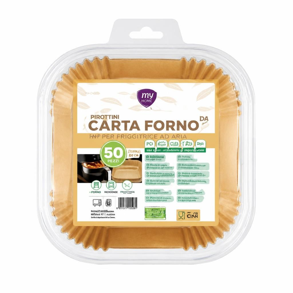 Pirottini per friggitrice ad aria conf. da 50 pz CARTA FORNO in offerta da Penny