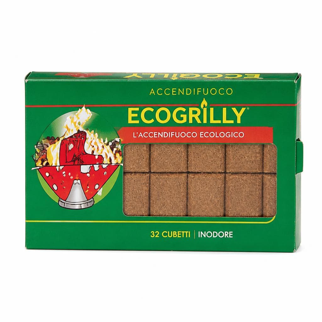 Accendifuoco Eco Grilly, 32 cubetti – Bennet