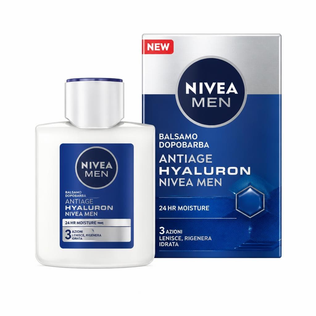 Balsamo dopobarba antiage Hyaluron 100 ml Nivea Men in offerta da Panorama