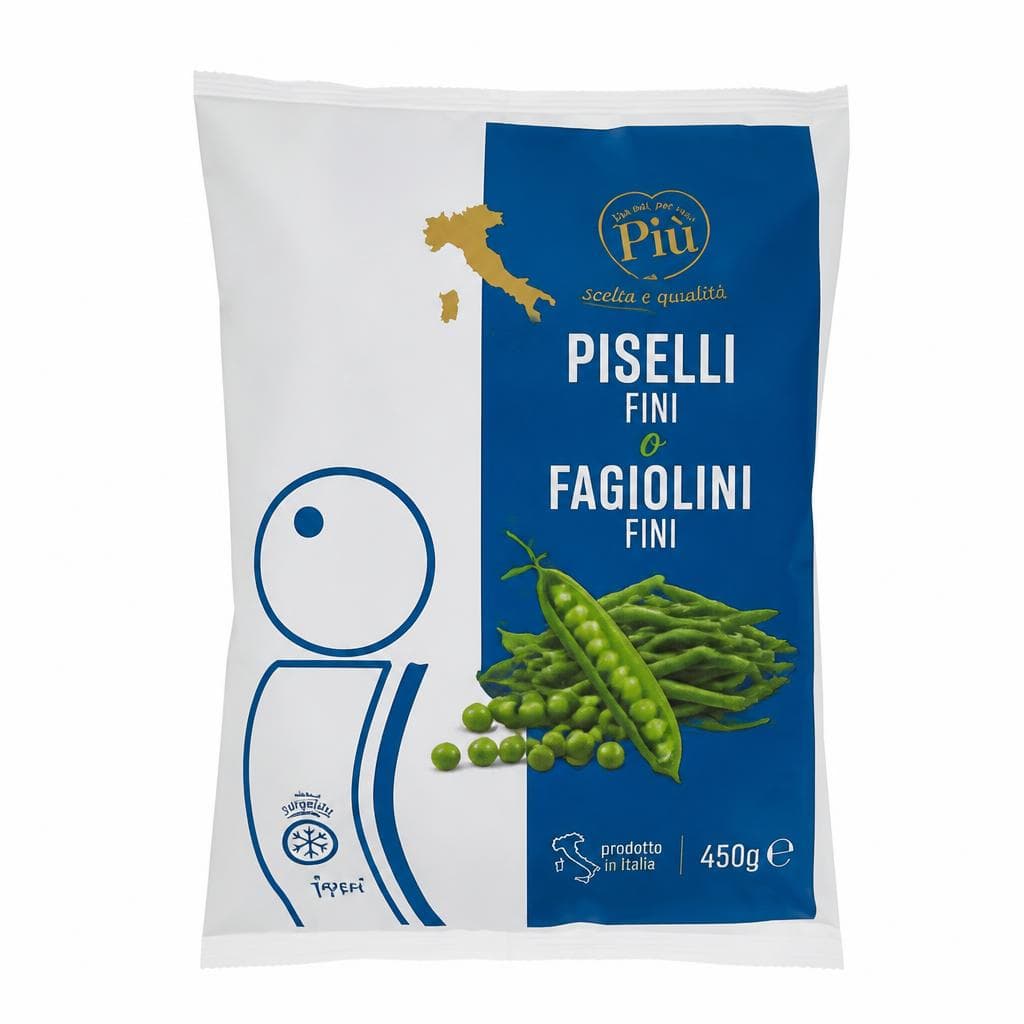 Fagiolini fini surgelati, 450 g Iper – Iper La grande i