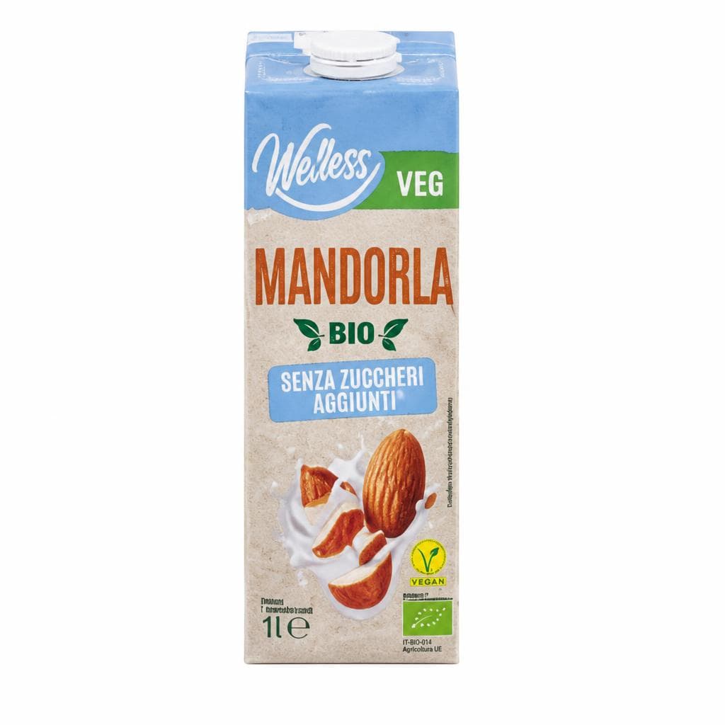 Latte di mandorla bio, 1 l Welless – Penny