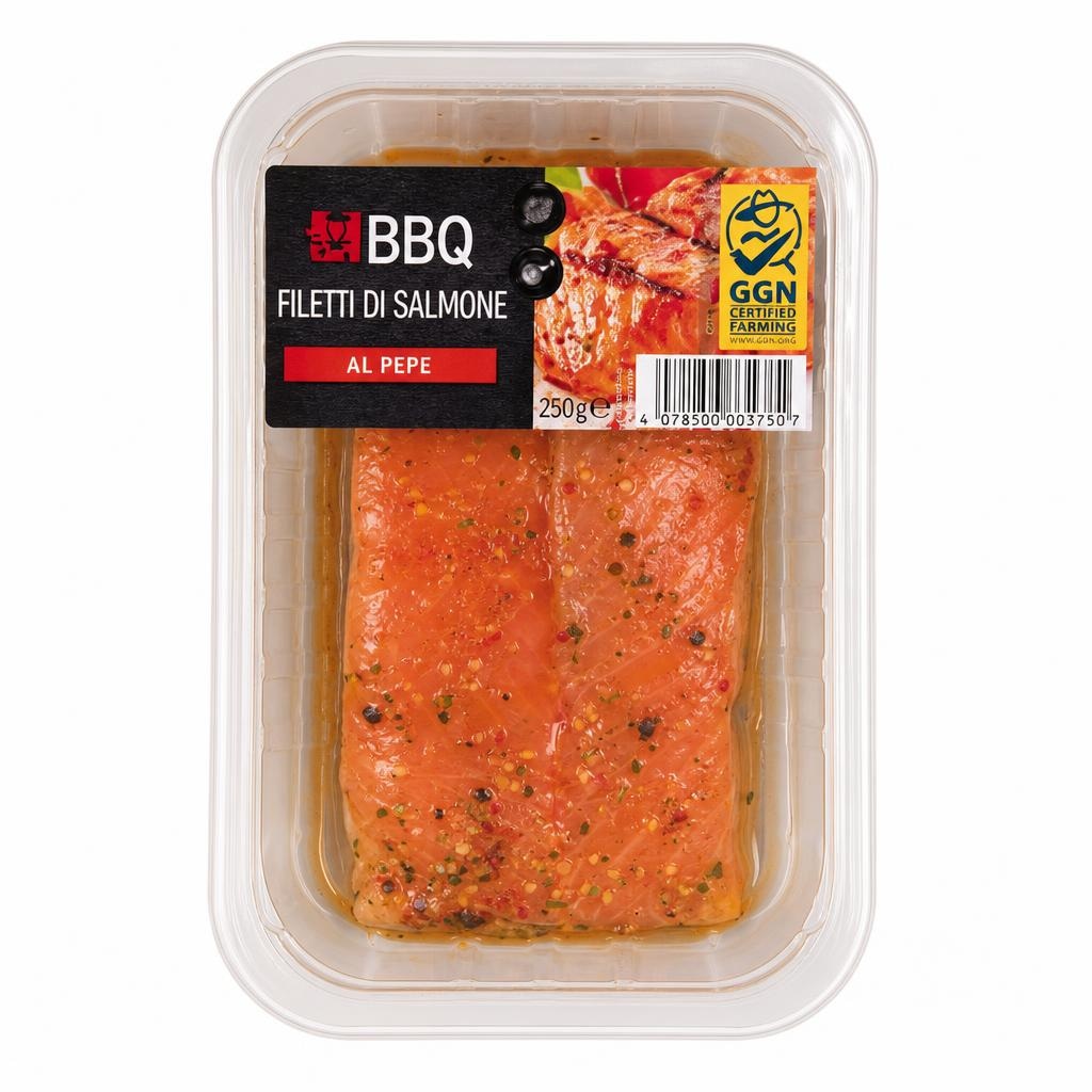 BBQ Filetti di Salmone 250 g in offerta da ALDI
