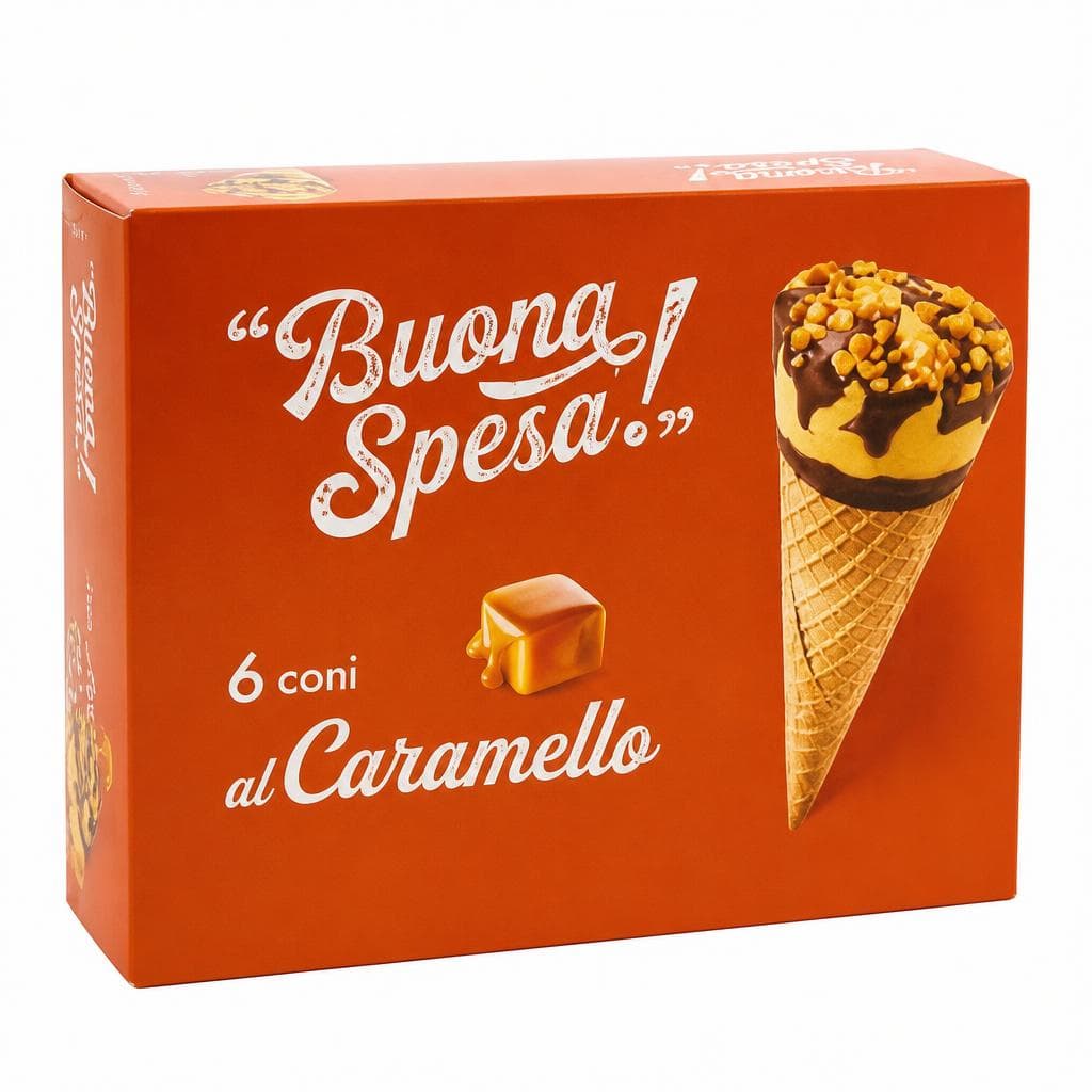 6 Coni Buona Spesa! 450 g in offerta da MD