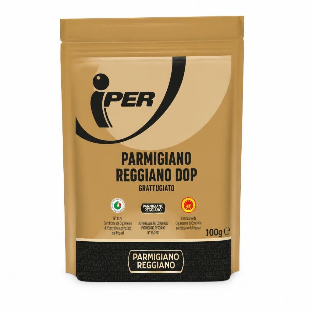 Parmigiano Reggiano DOP grattugiato 100 g Iper in offerta da Iper La grande i