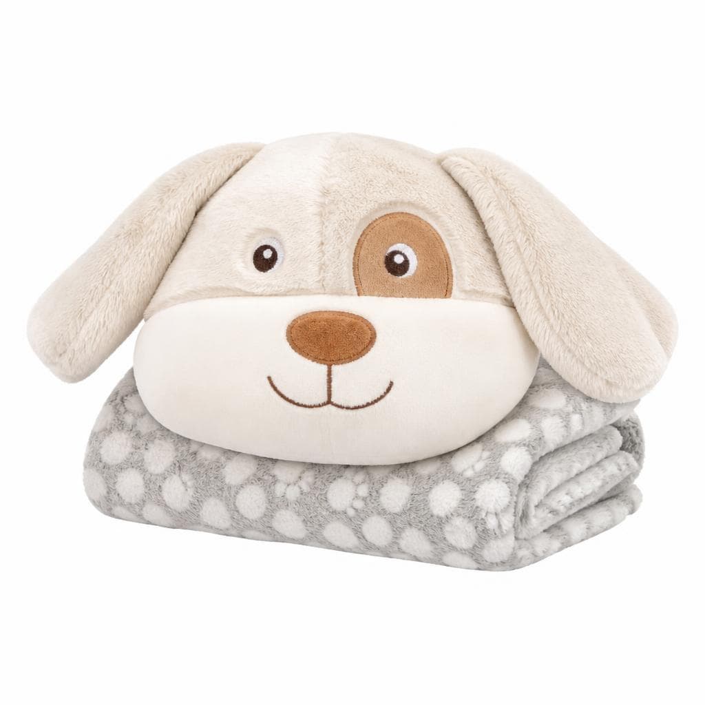 Cuscino sagomato con plaid – Eurospin