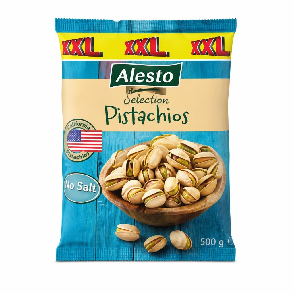 Alesto Selection pistacchi californiani tostati e non salati 500 g in offerta da Lidl