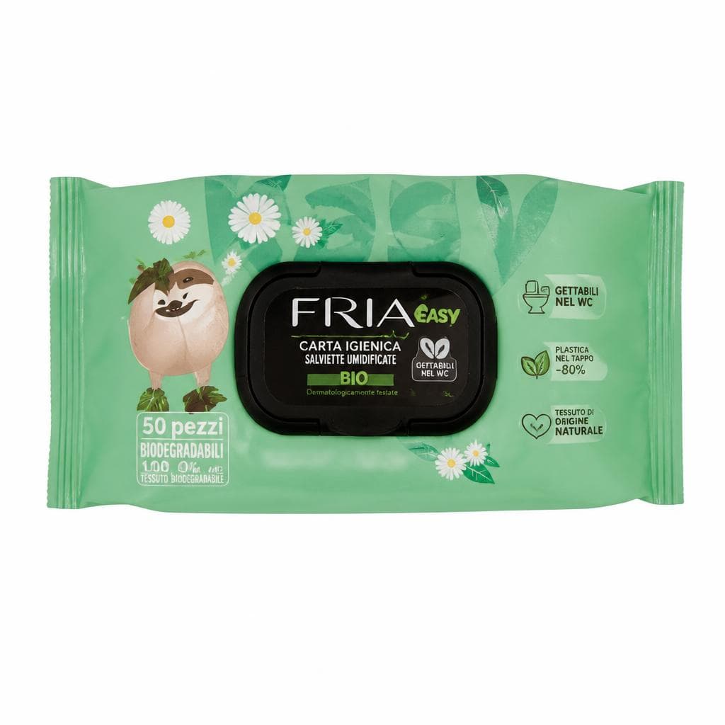 Fria Easy carta igienica salviette umidificate bio, 50 pezzi – Coop