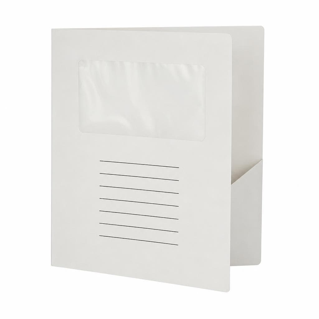 Cartellette a L con finestra 10 pezzi Folderluce in offerta da Il Gigante