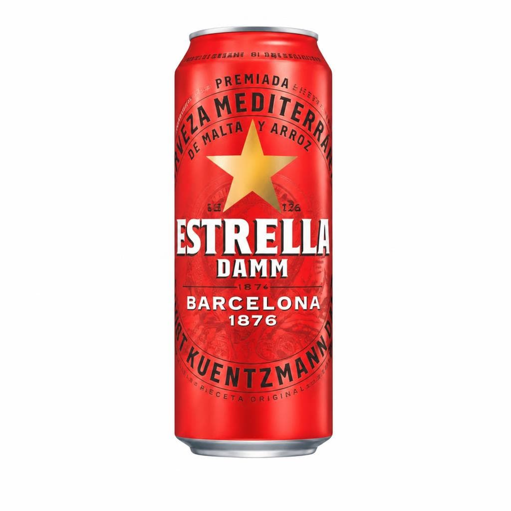 Birra Estrella Damm, 500 ml – Bennet