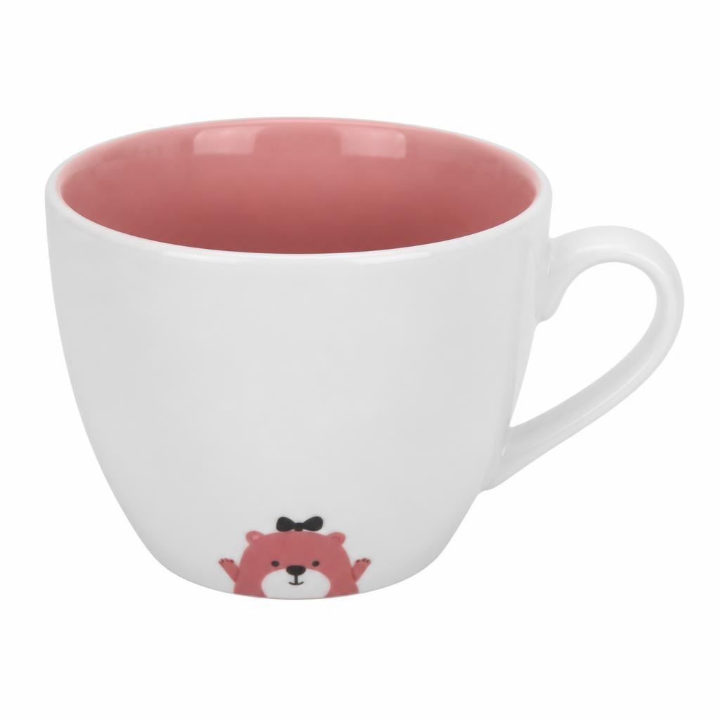 Tazza Mug Rosa-Blu con animali assortiti - Offerta nel negozio Risparmio Casa