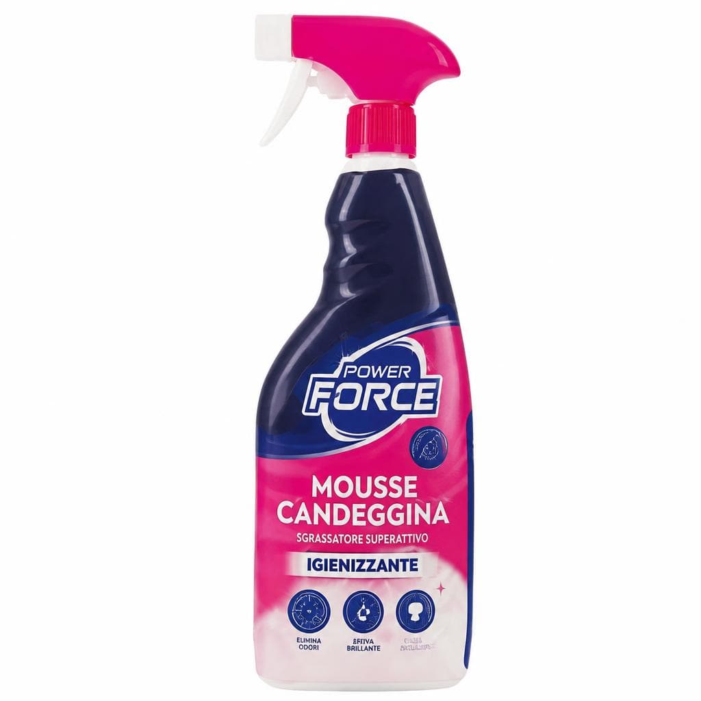 Power Force candeggina spray mousse 750 ml in offerta da ALDI