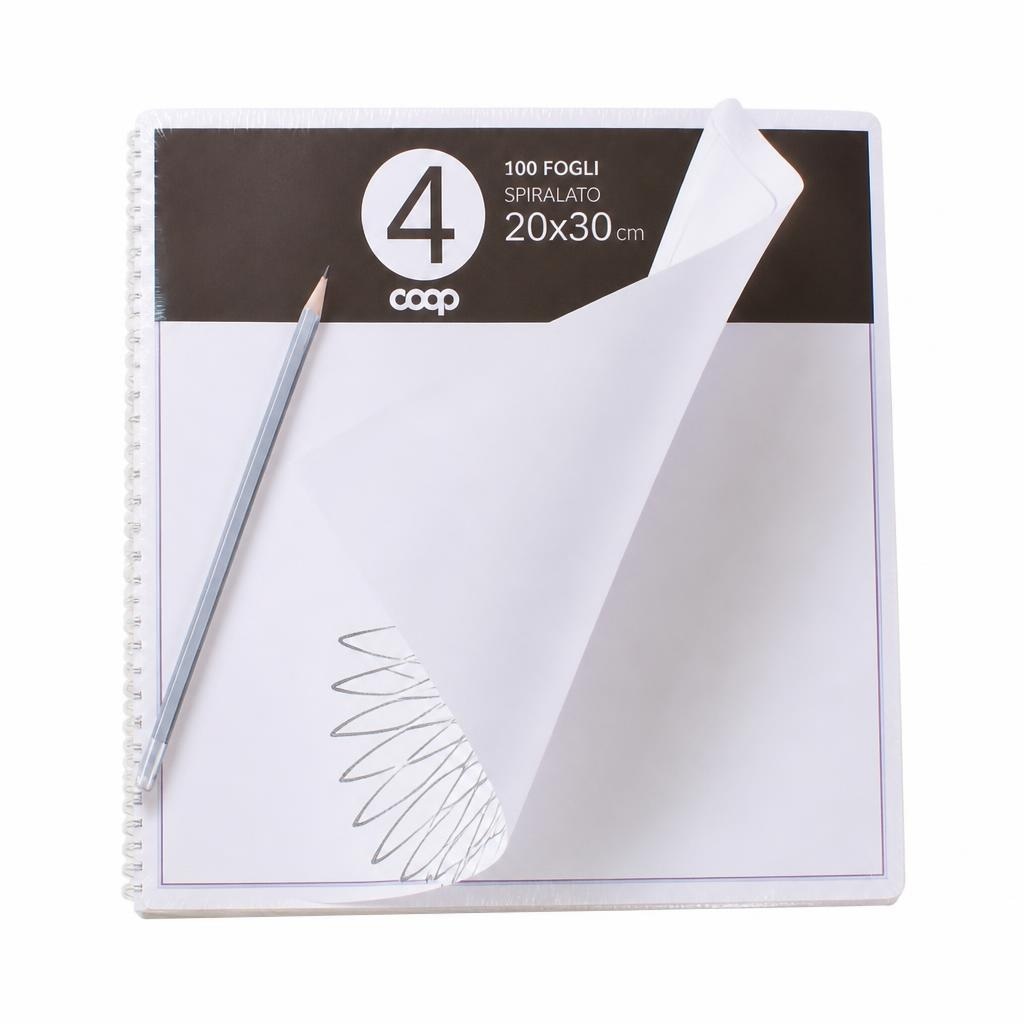 Blocco disegno F4 Coop 20 fogli in offerta da Coop