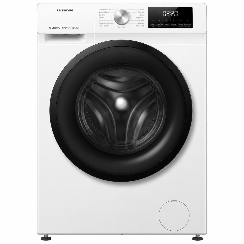 Lavatrice 10,5 KG HISENSE in offerta da Euronics