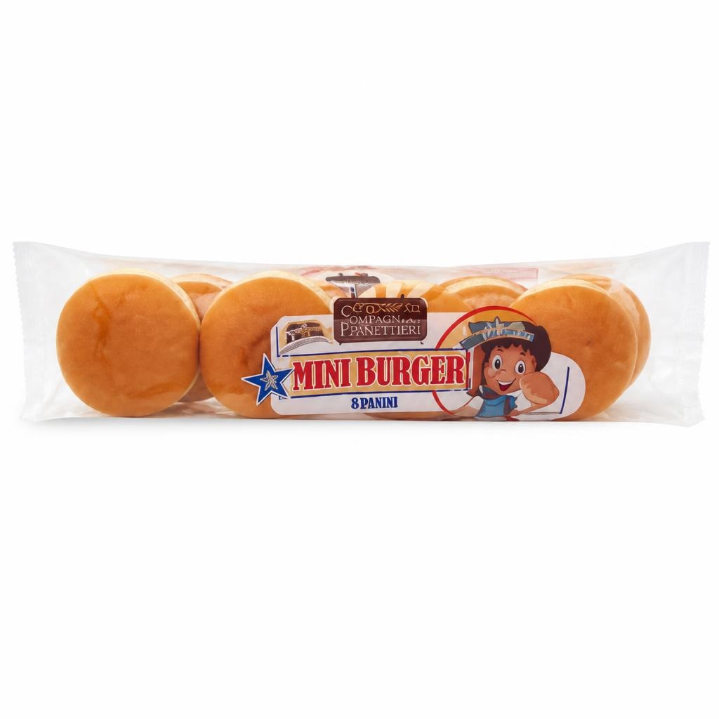 8 Mini Burger g 200 Compagnia de' Panettieri - Offerta nel negozio MD