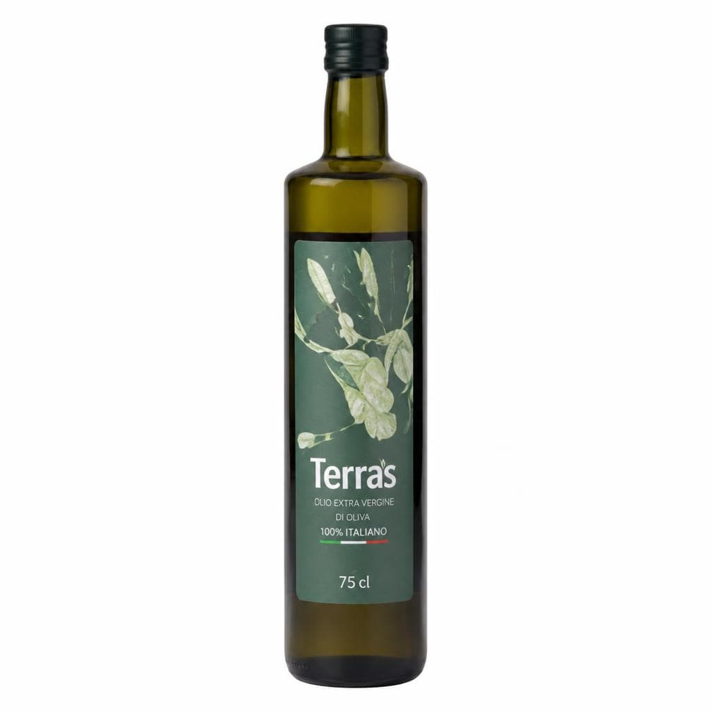 Olio extra vergine di oliva 100% italiano Terras, 75 cl – Il Gigante
