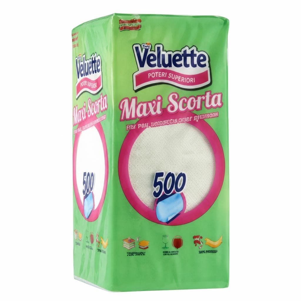 Veluette tovaglioli 500 in offerta da MD