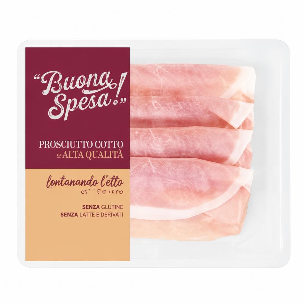 Prosciutto Cotto Alta Qualità, 100 g – MD