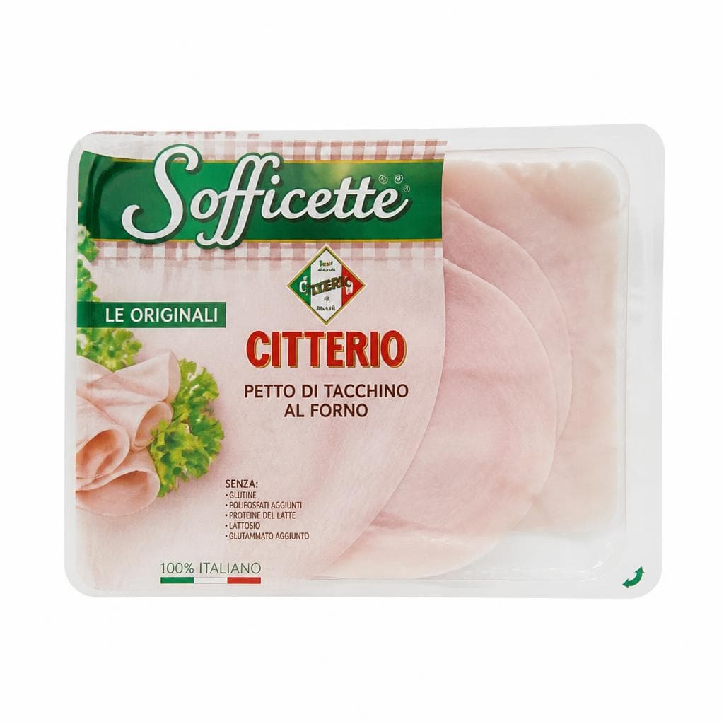 Sofficette petto di tacchino al forno Citterio 200 g in offerta da Bennet