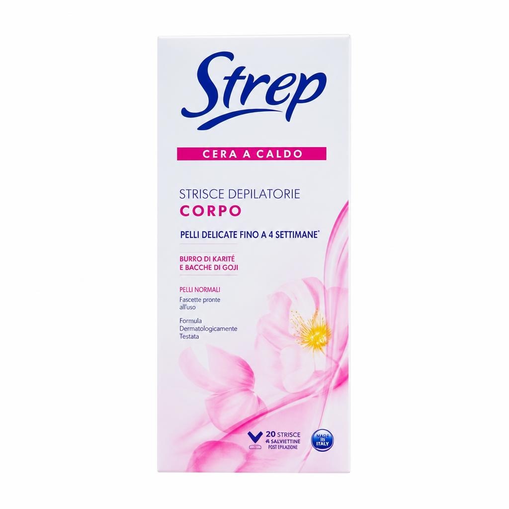 Strisce depilatorie corpo Strep conf 20 pezzi in offerta da Carrefour