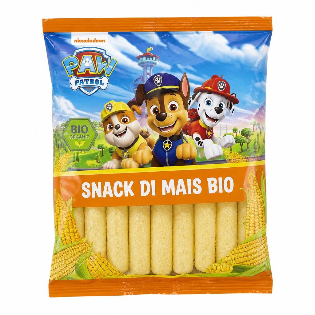 Snack Day Paw Patrol snack di mais Bio 50 g in offerta da Lidl