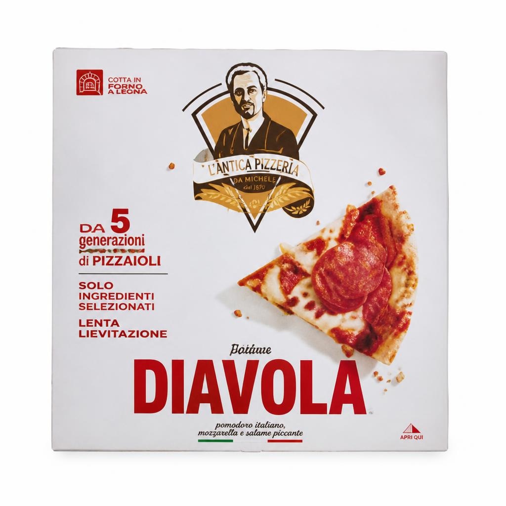 Pizza Diavola 419/426 g L'Antica Pizzeria da Michele in offerta da Panorama