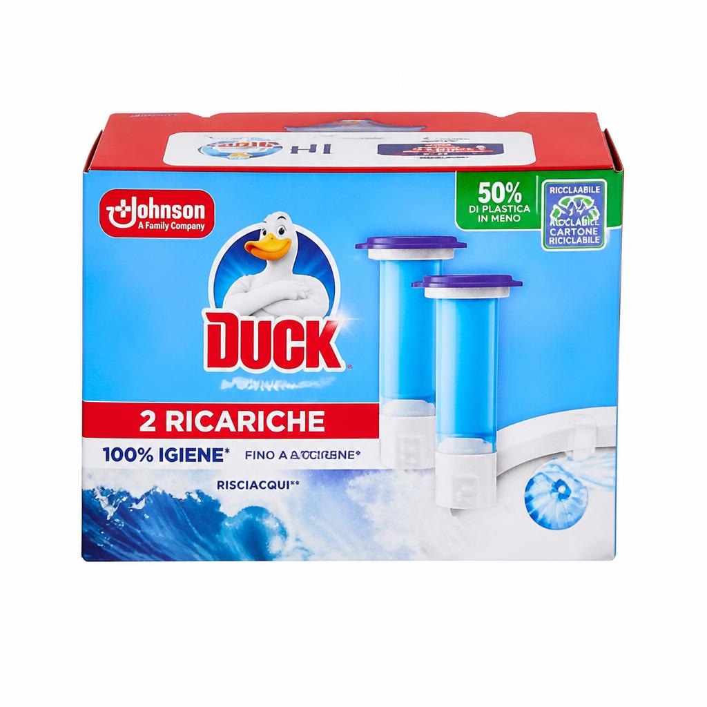 Igienizzanti WC in gel Fresh Discs conf. da 12 Duck in offerta da Bennet
