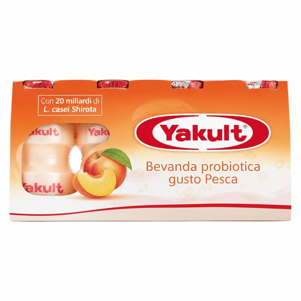 Bevanda probiotica Yakult original o pesca, 15x65 ml – Il Gigante