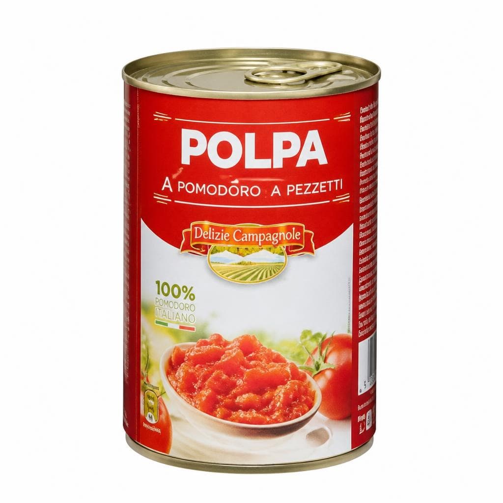 Polpa di pomodoro a pezzetti, 400 g – Eurospin
