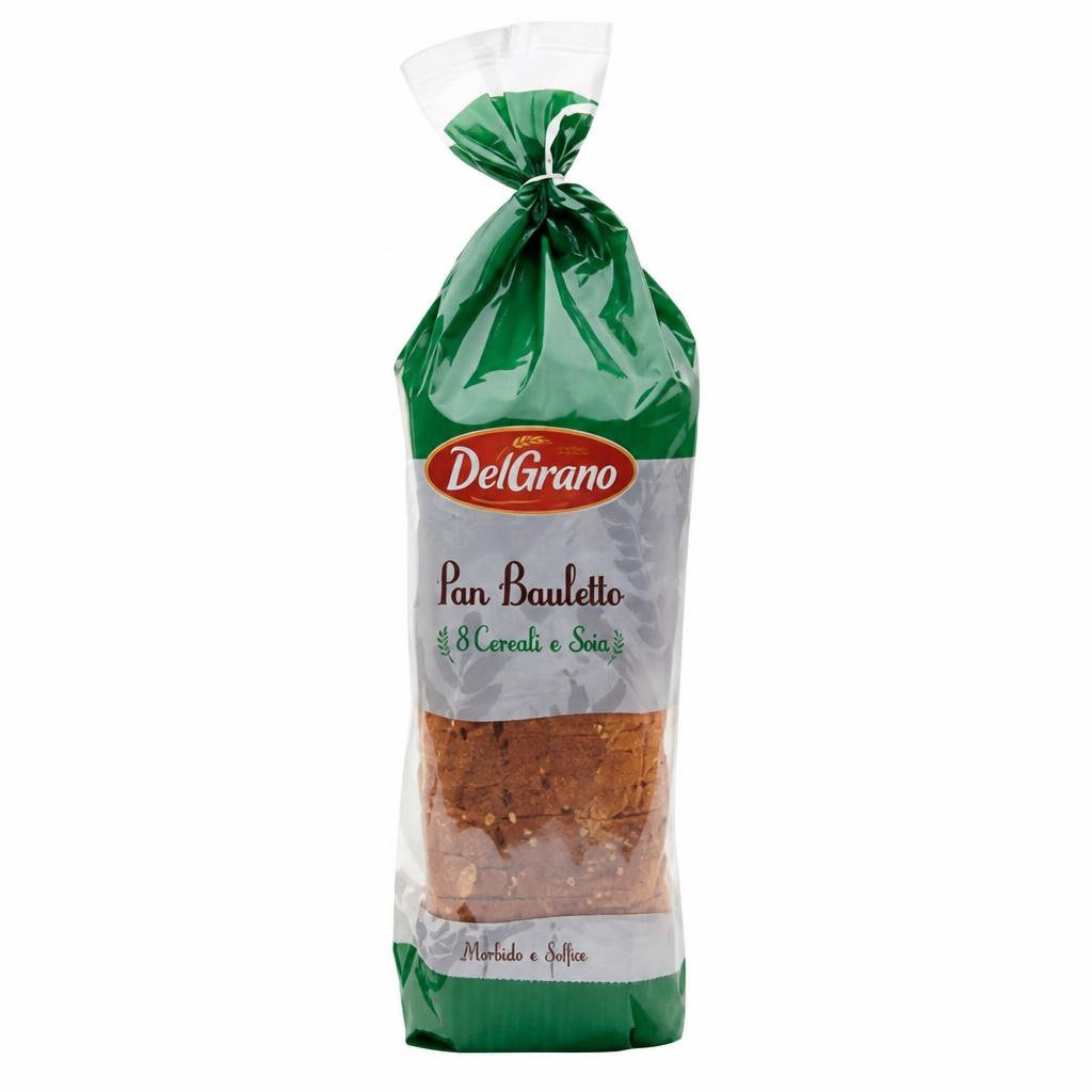 DelGrano pan bauletto 8 cereali e soia 400 g + 400 g in offerta da Dpiù