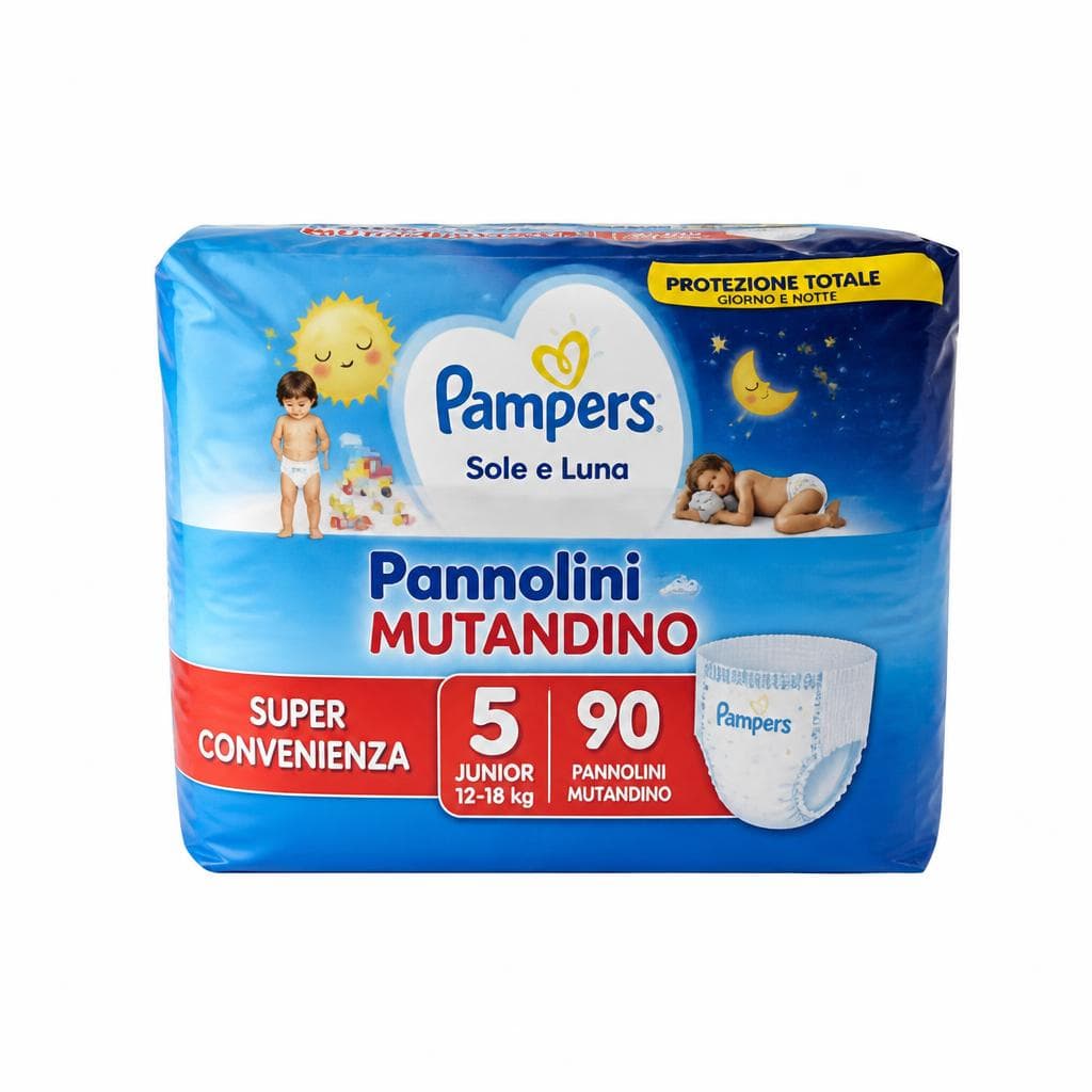 Pannolini o mutandino Sole e Luna, misure varie Pampers – Bennet