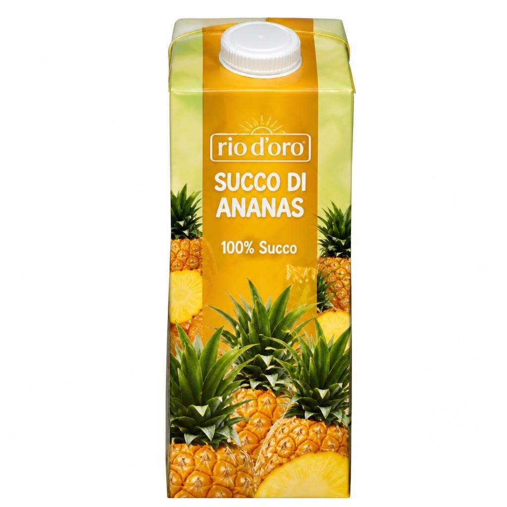 Rio d'Oro succo ananas 100% 1 l in offerta da ALDI