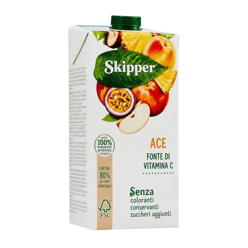 Skipper succo di frutta in brick, 3 pezzi x 200 ml – Dm