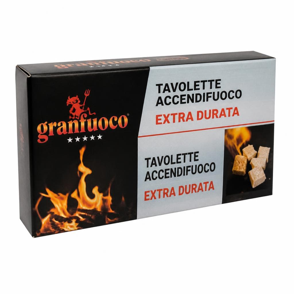 Accendifuoco Granfuoco, 3 x 48 pezzi – Dpiù