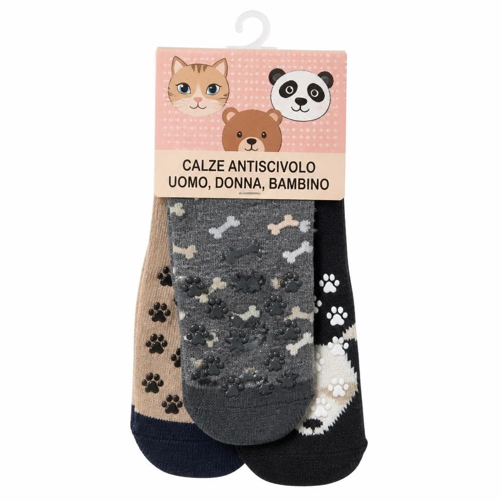 Calze antiscivolo uomo, donna, bambino – Bennet