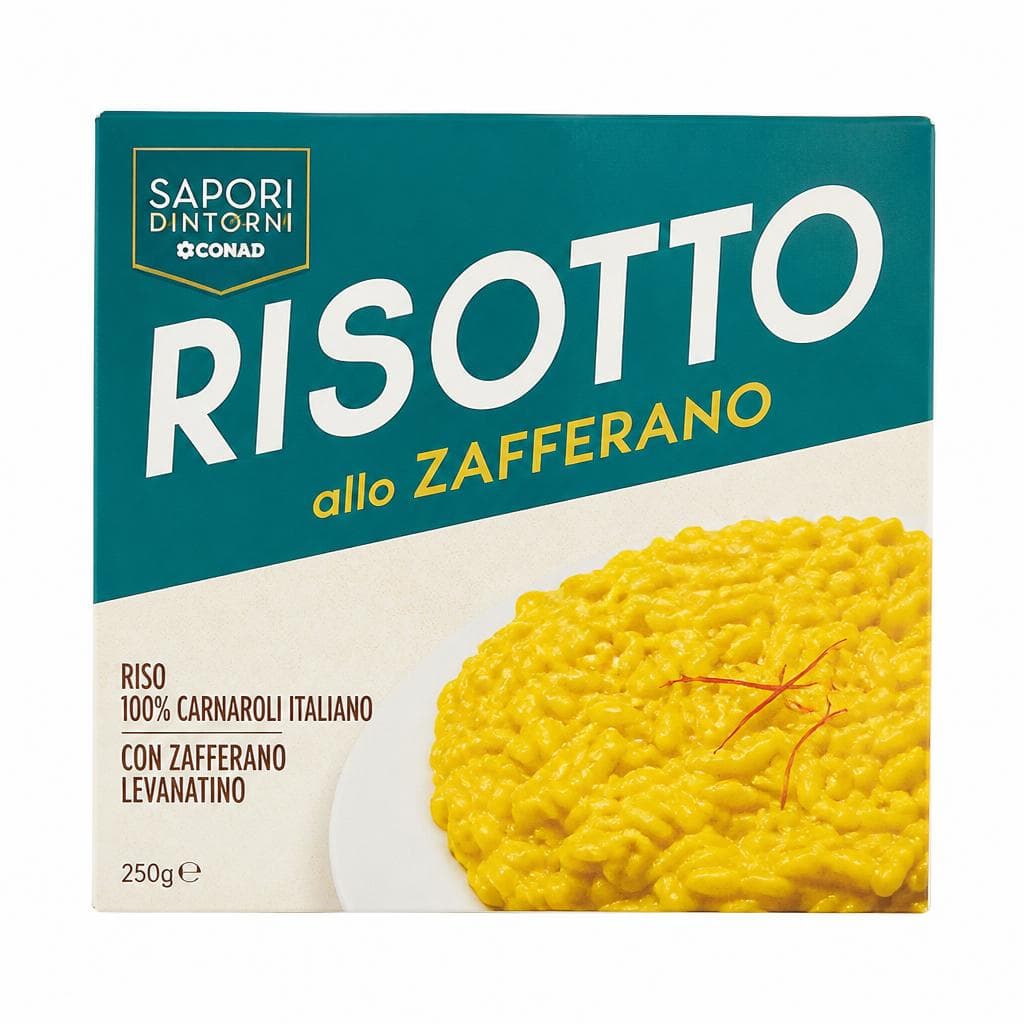 Risotto allo zafferano, 250 g – MD