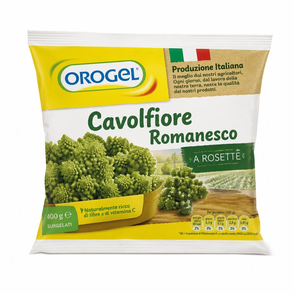 Cavolfiore romanesco a rosette Orogel 400 g in offerta da Panorama