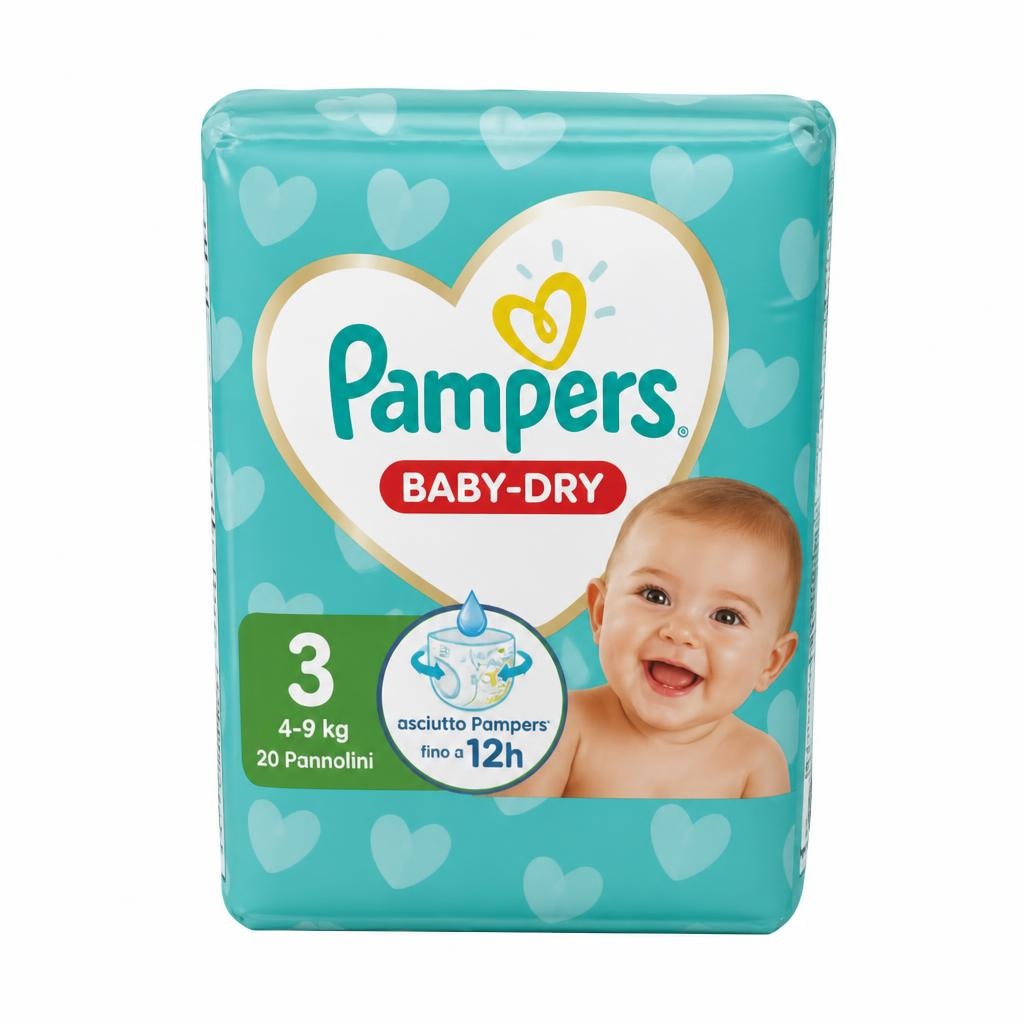 Pampers Baby Dry pannolini in offerta da Risparmio Casa
