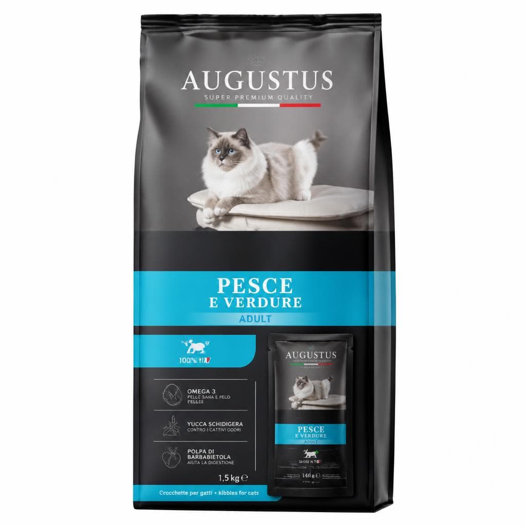 Augustus Crocchette Gatto, 1,5 kg – Risparmio Casa