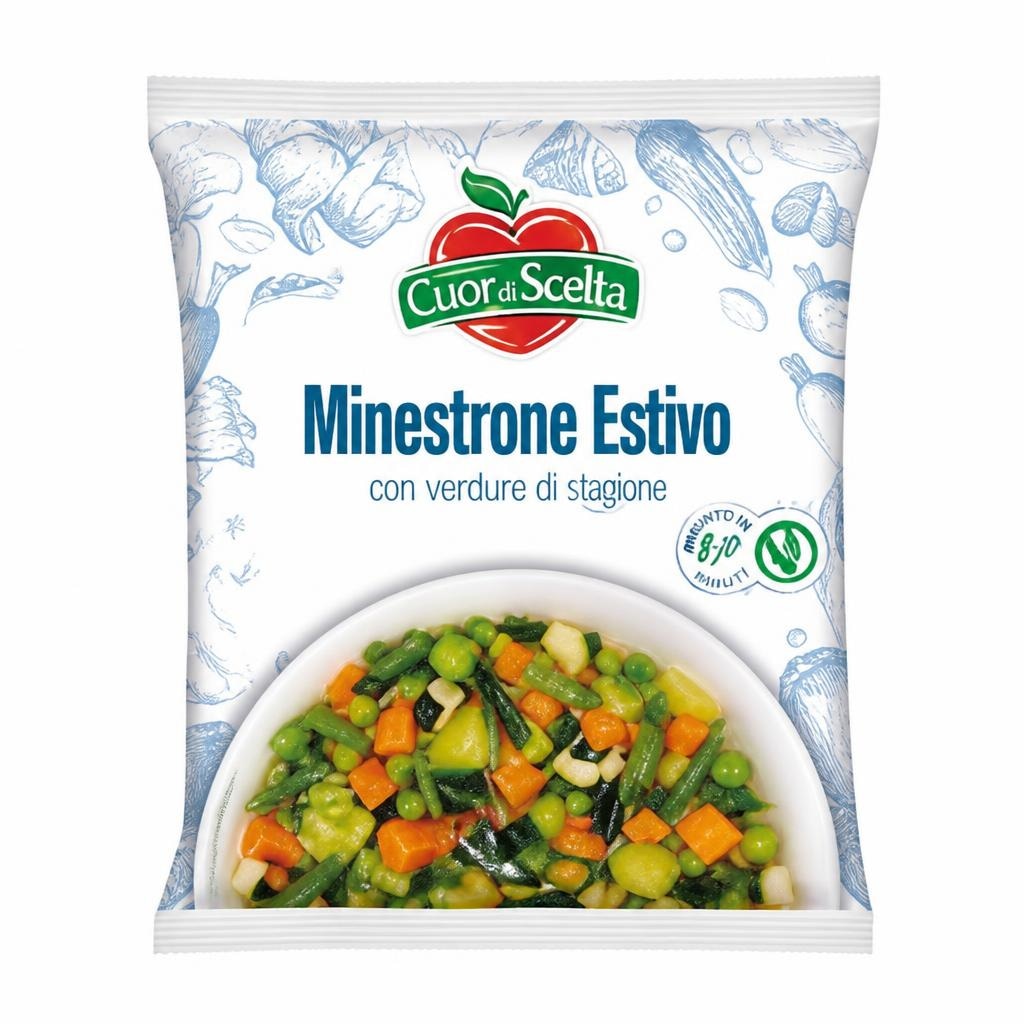 Cuore Scelto minestrone estivo 620 g in offerta da Dpiù