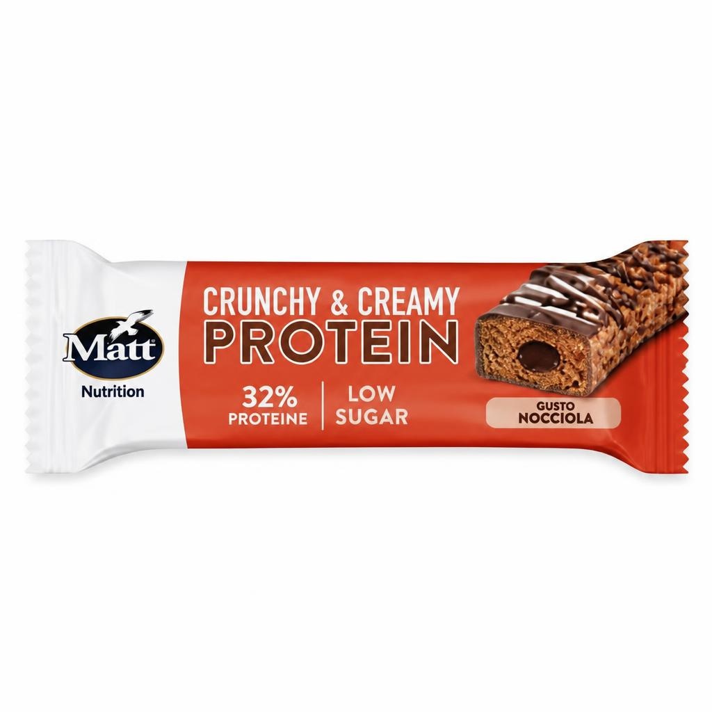 Barretta Crunchy-Creamy Protein Matt 50 g in offerta da Carrefour