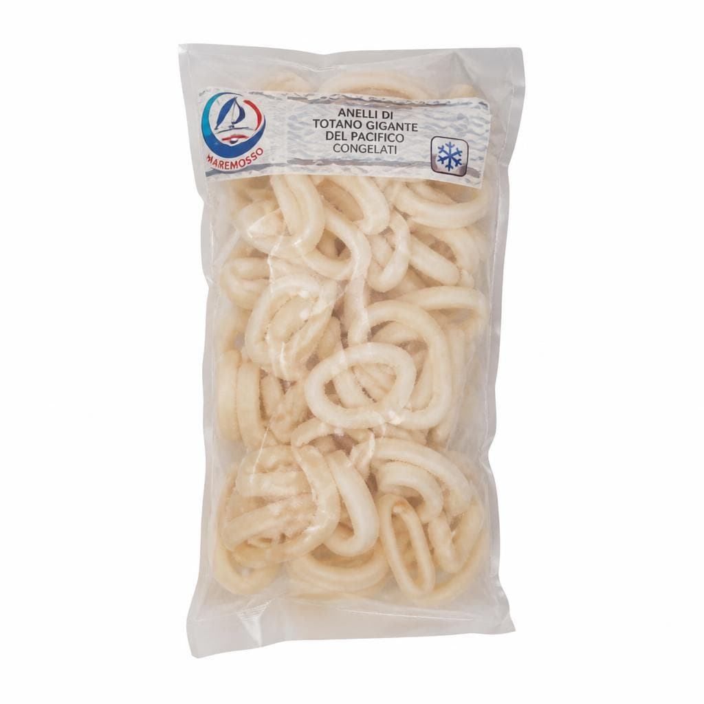Anelli di totano gigante del pacifico congelati, kg 1 Maremosso – Bennet
