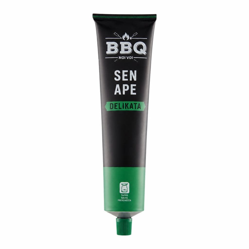 Senape in tubo 200 g BBQ in offerta da ALDI