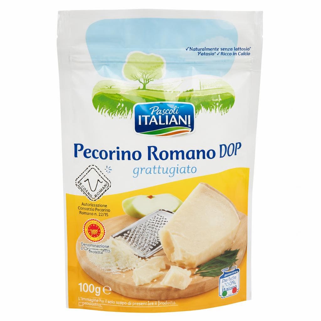 Pecorino Romano DOP grattugiato, 100 g Italiani – Eurospin