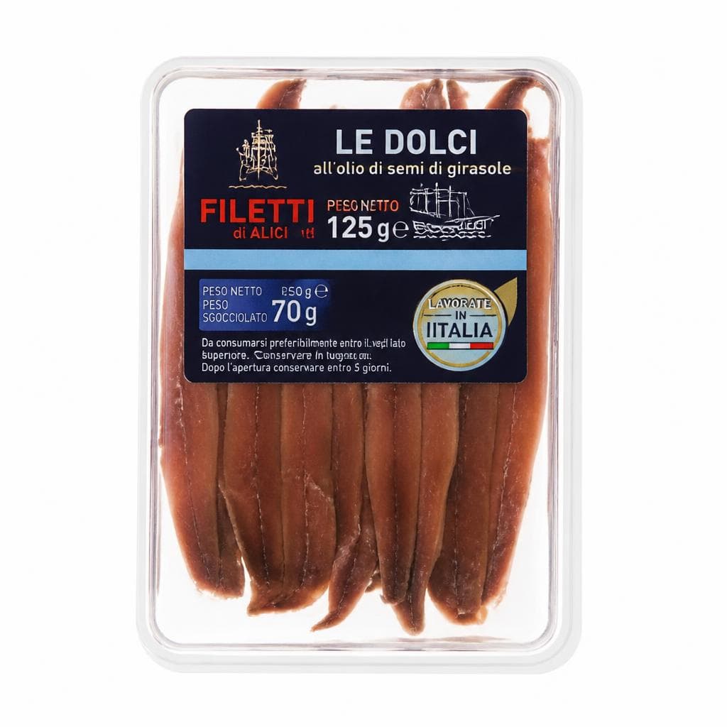 Filetti di Alici, 70/60 g Mangiar Bene Rizzoli – ALDI