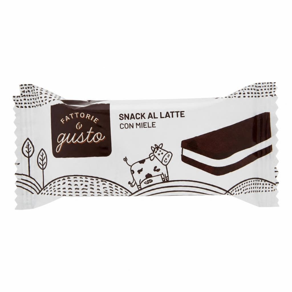 Fattorie gusto Snack al latte con miele, 4 x 28 g – Dpiù