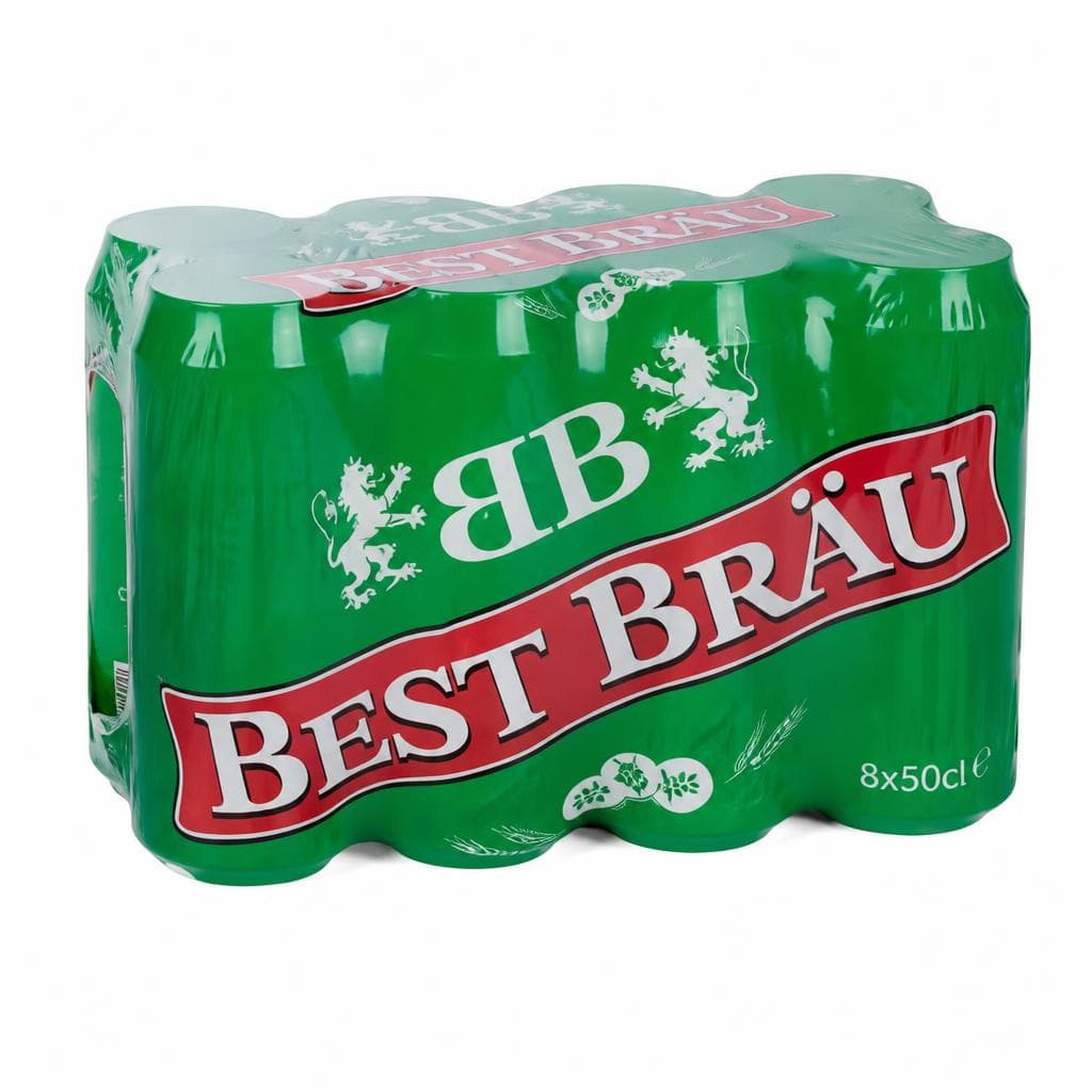 Best Bräu birra lager, 8 x 500 ml – Eurospin
